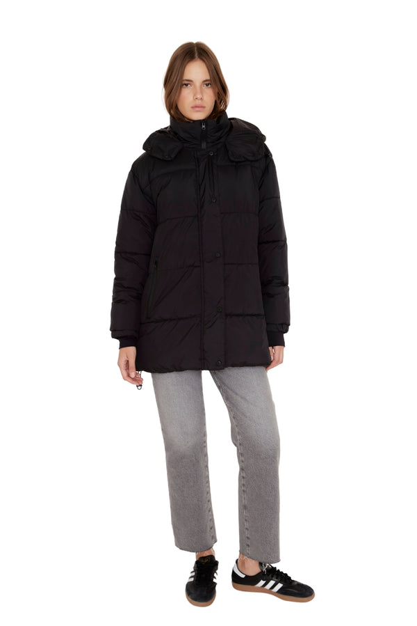 Parka Celine negra
