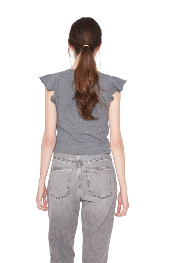 Polera Gracia alitas III gris