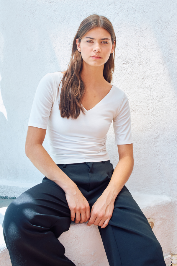 Polera Elisa blanca