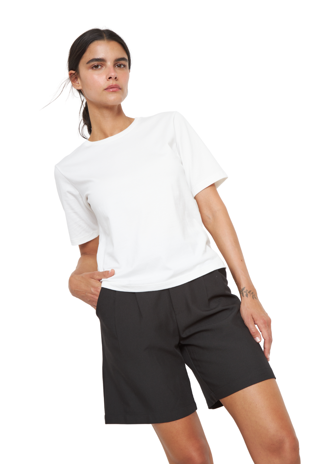 Polera Jacinta PIMA blanca