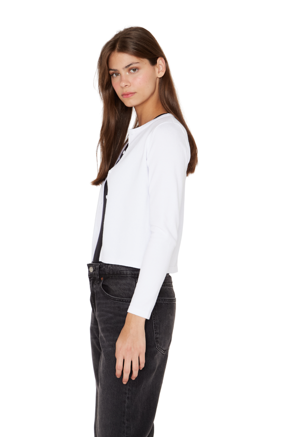 Chaleco Rocio blanco