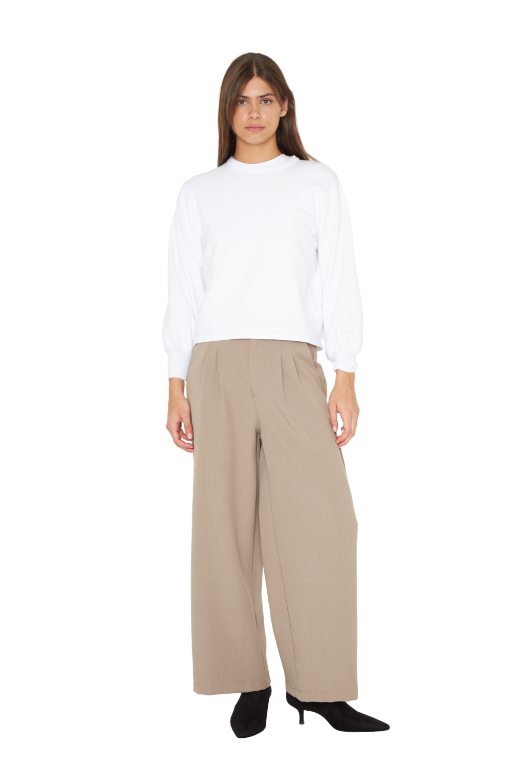 Pantalón Laura Winter crudo