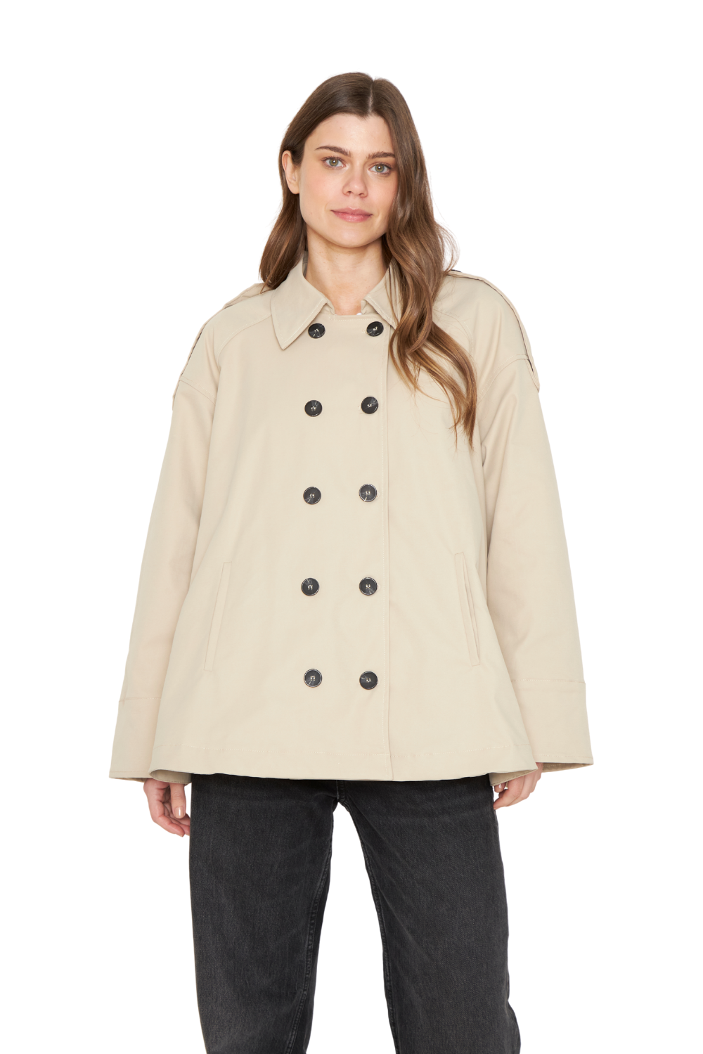 Trench Coat Cloe crudo