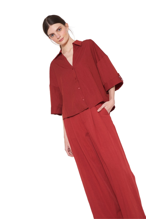 Pantalón Elena terracota
