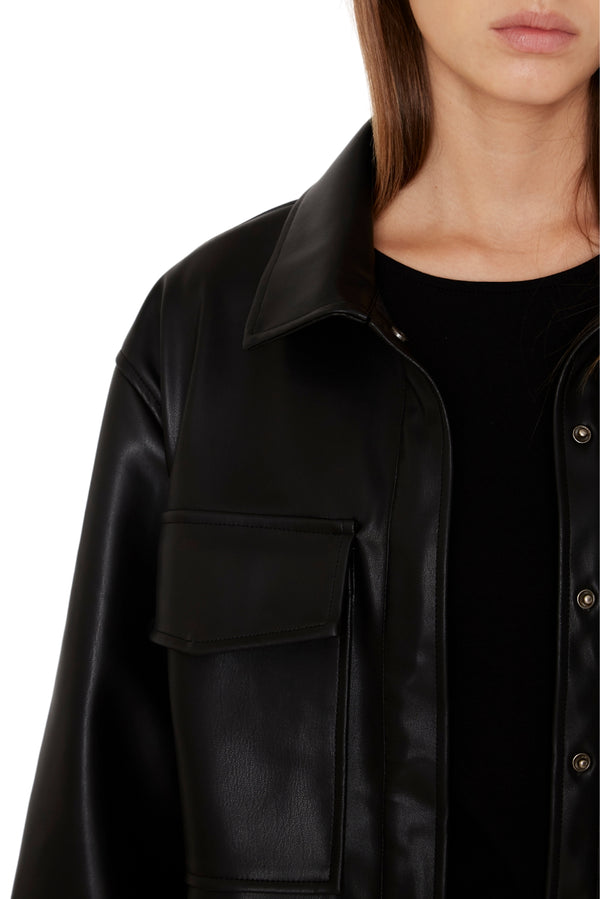Camisa Tokio oversize negra
