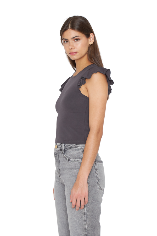 Polera Gracia alitas III chocolate