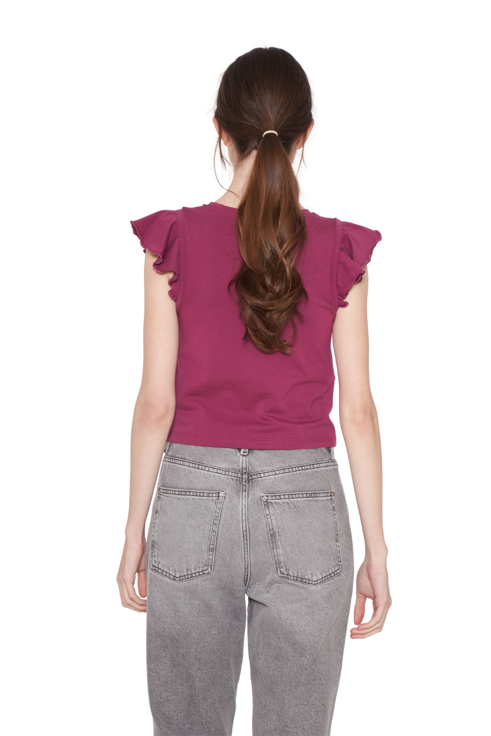 Polera Gracia alitas III uva