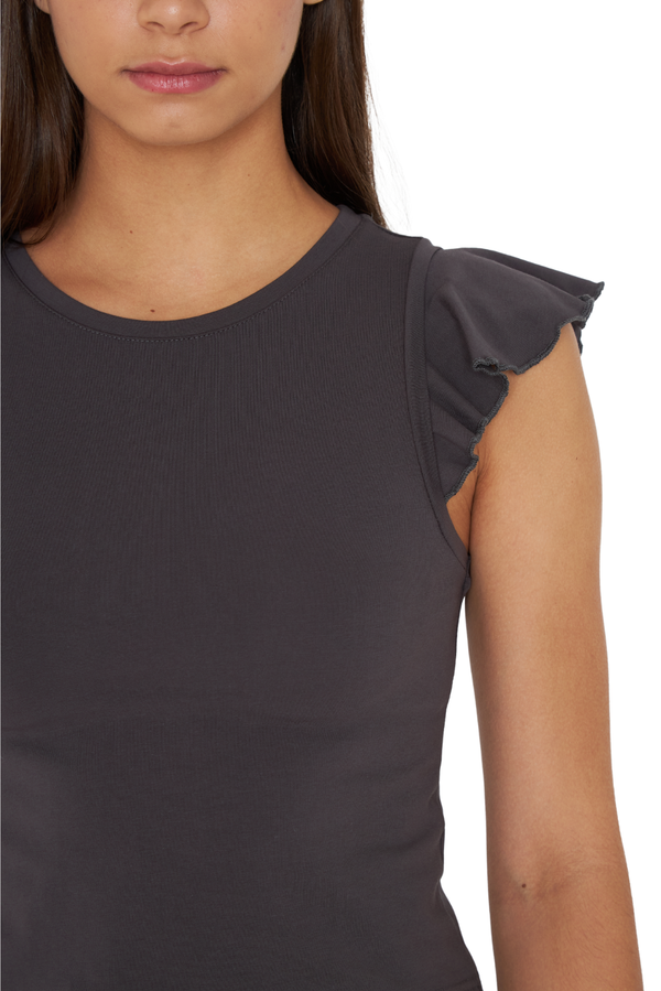 Polera Gracia alitas III chocolate