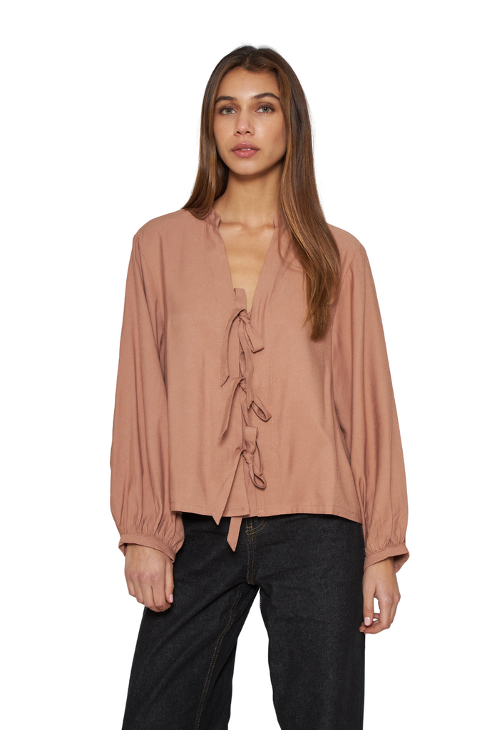 Blusa Camila café
