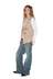 Chaqueta Royal sin mangas camel