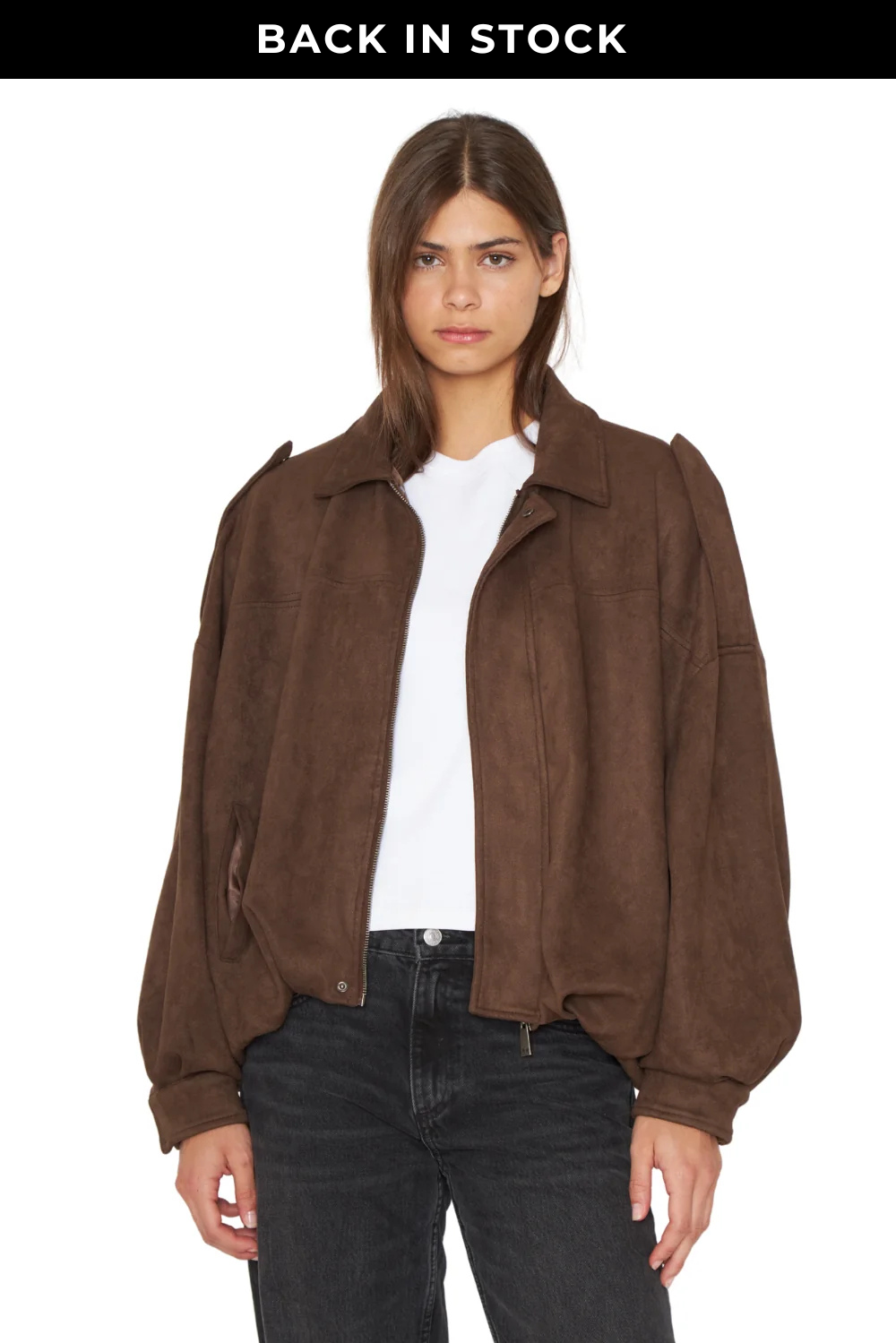 Chaqueta Lola café