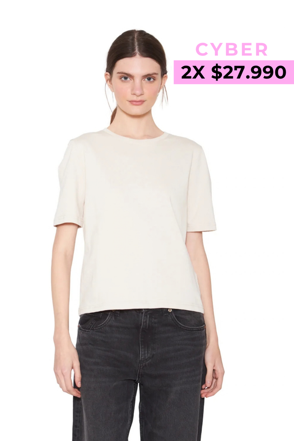 Polera Jacinta crudo