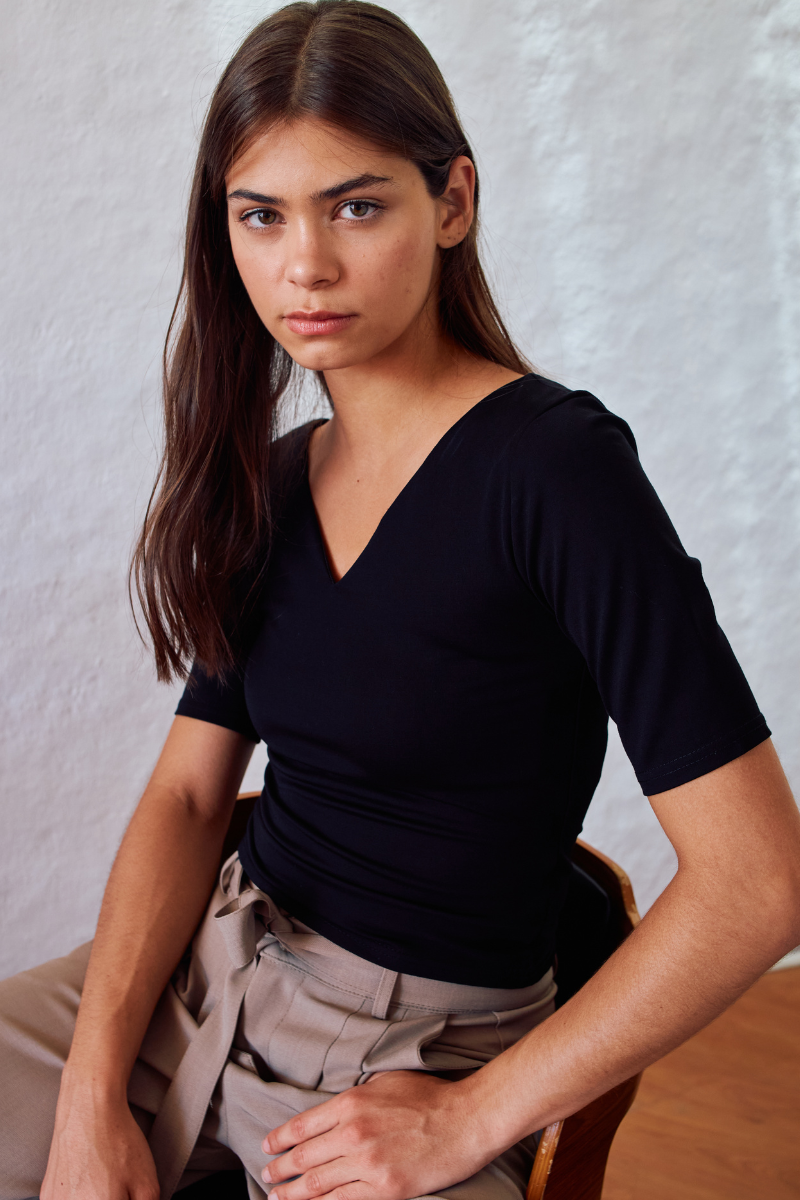 Polera Elisa negra
