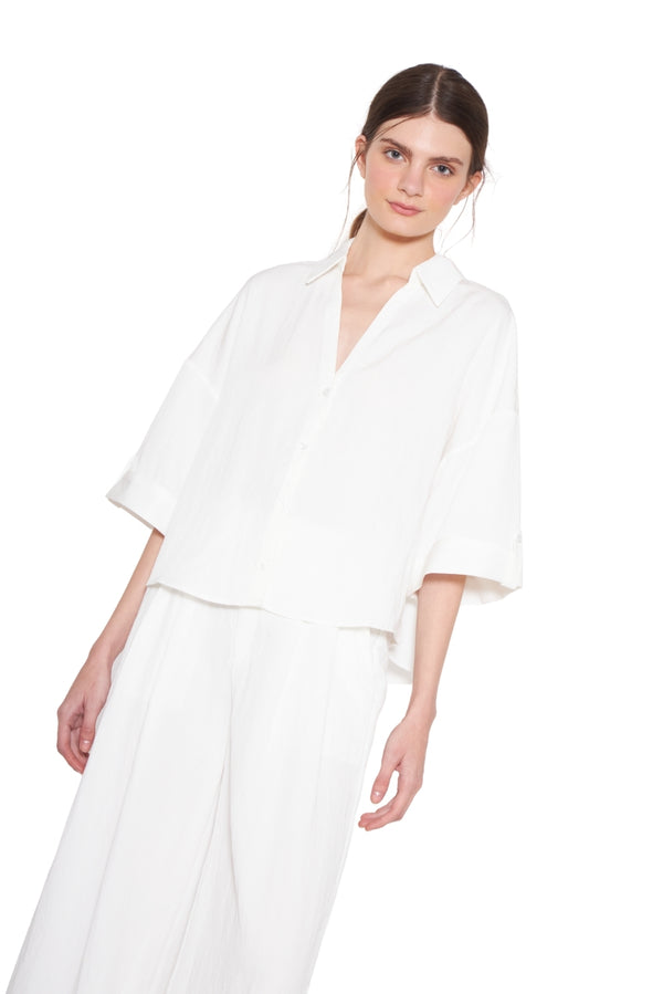 Blusa Elena blanca