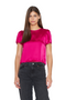 Blusa Olivia satin fucsia