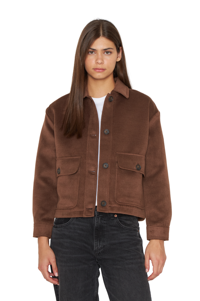Chaqueta Joe café