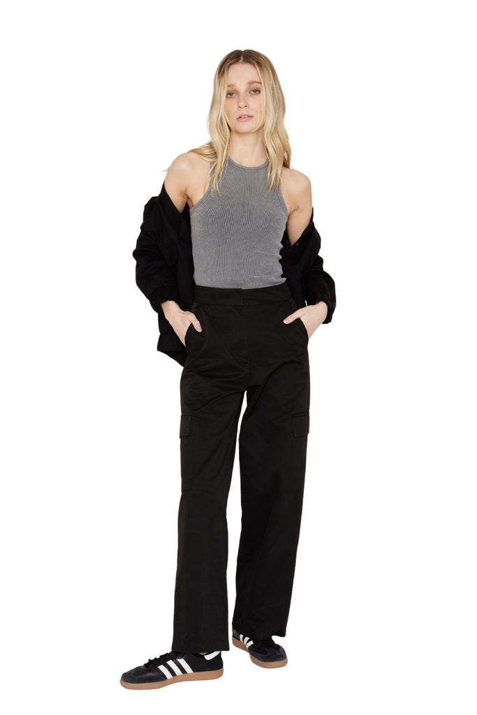 Pantalón Cargo negro