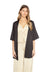 Kimono Lis satin negro