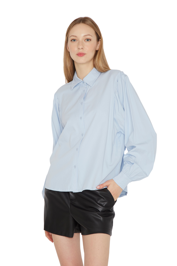 Blusa Joe celeste