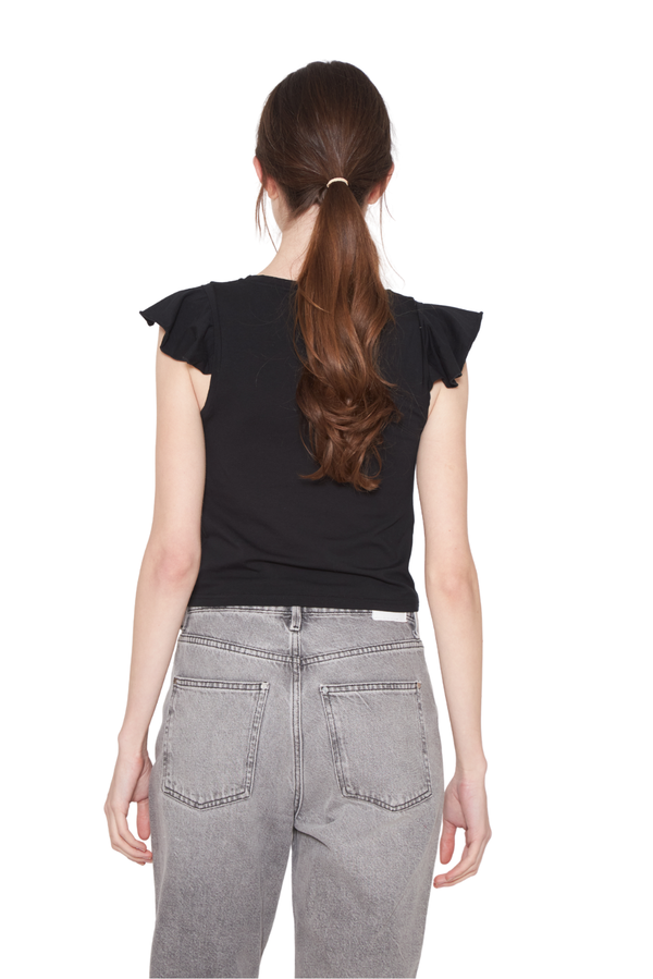 Polera Gracia alitas III negra