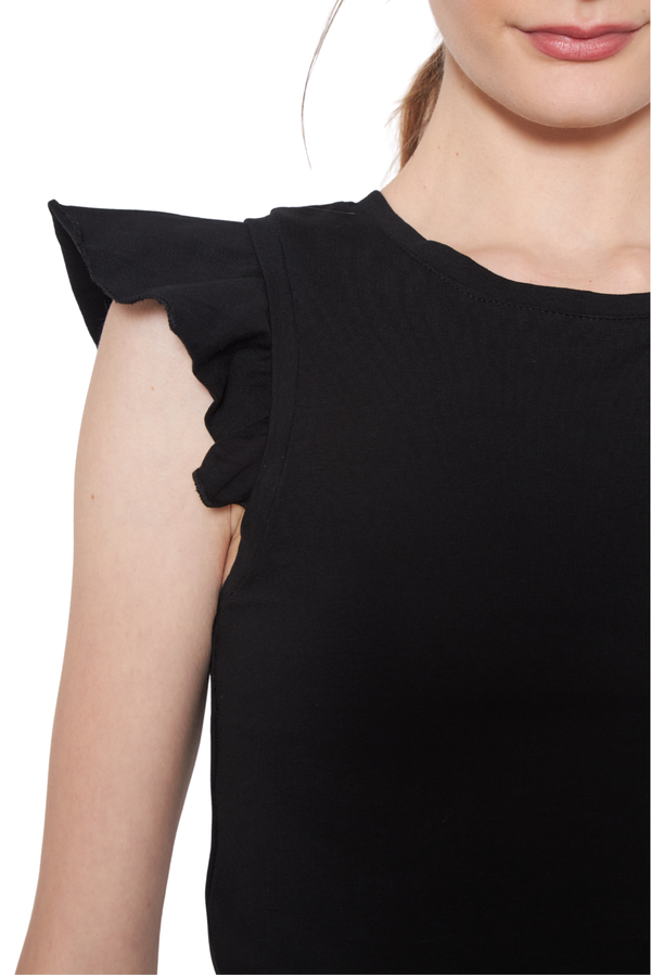 Polera Gracia alitas III negra