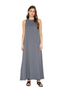 Vestido Elena Largo gris
