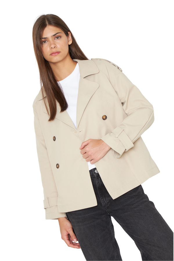 Trench Coat Stone crudo