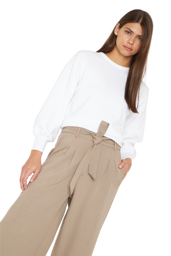 Pantalón Laura Winter crudo