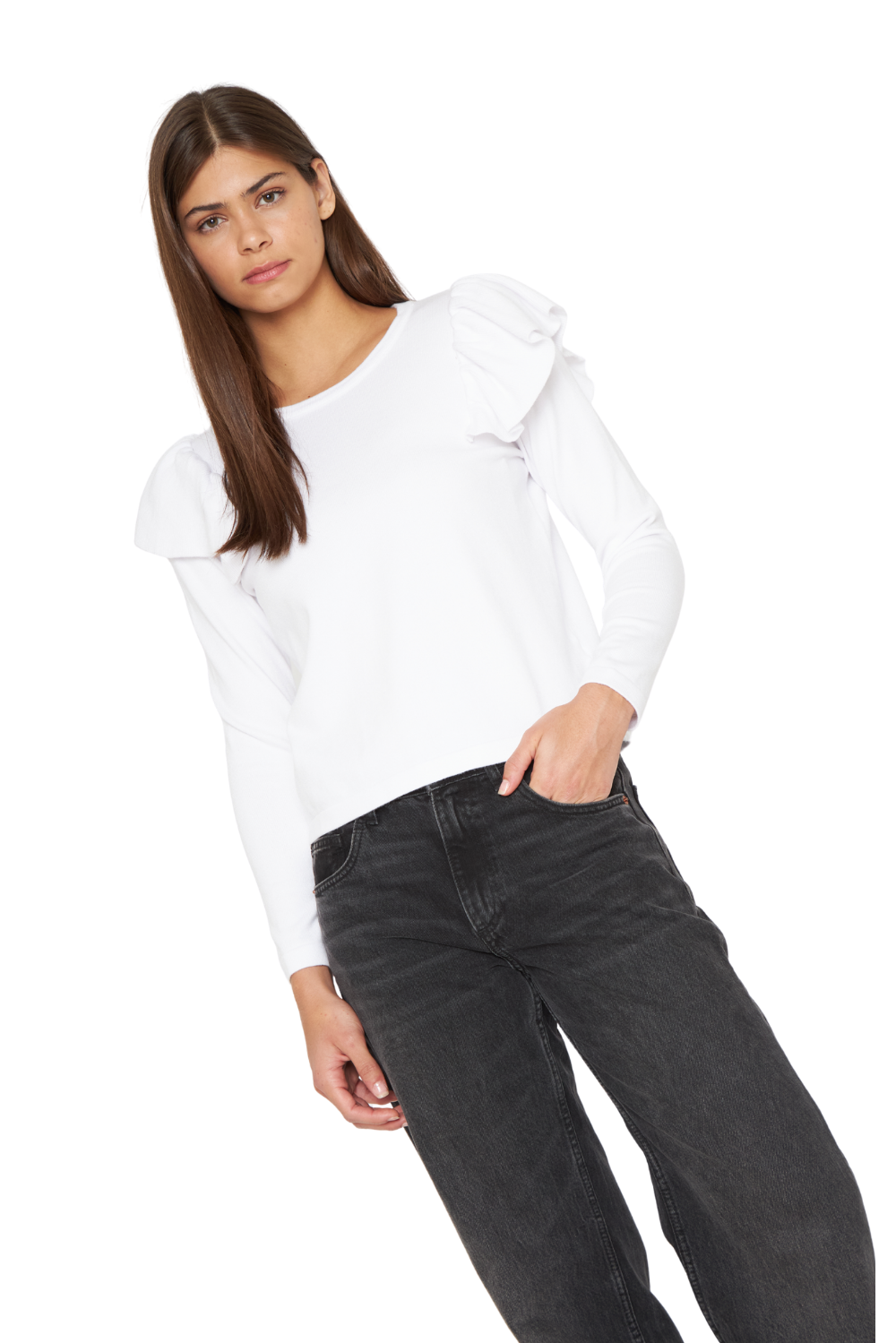 Chaleco Olimpia blanco