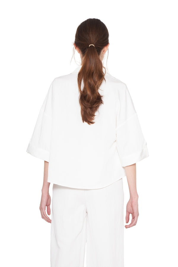 Blusa Elena blanca