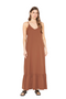 Vestido Libra café