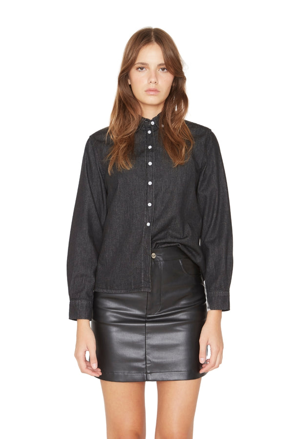 Camisa Denim II negra