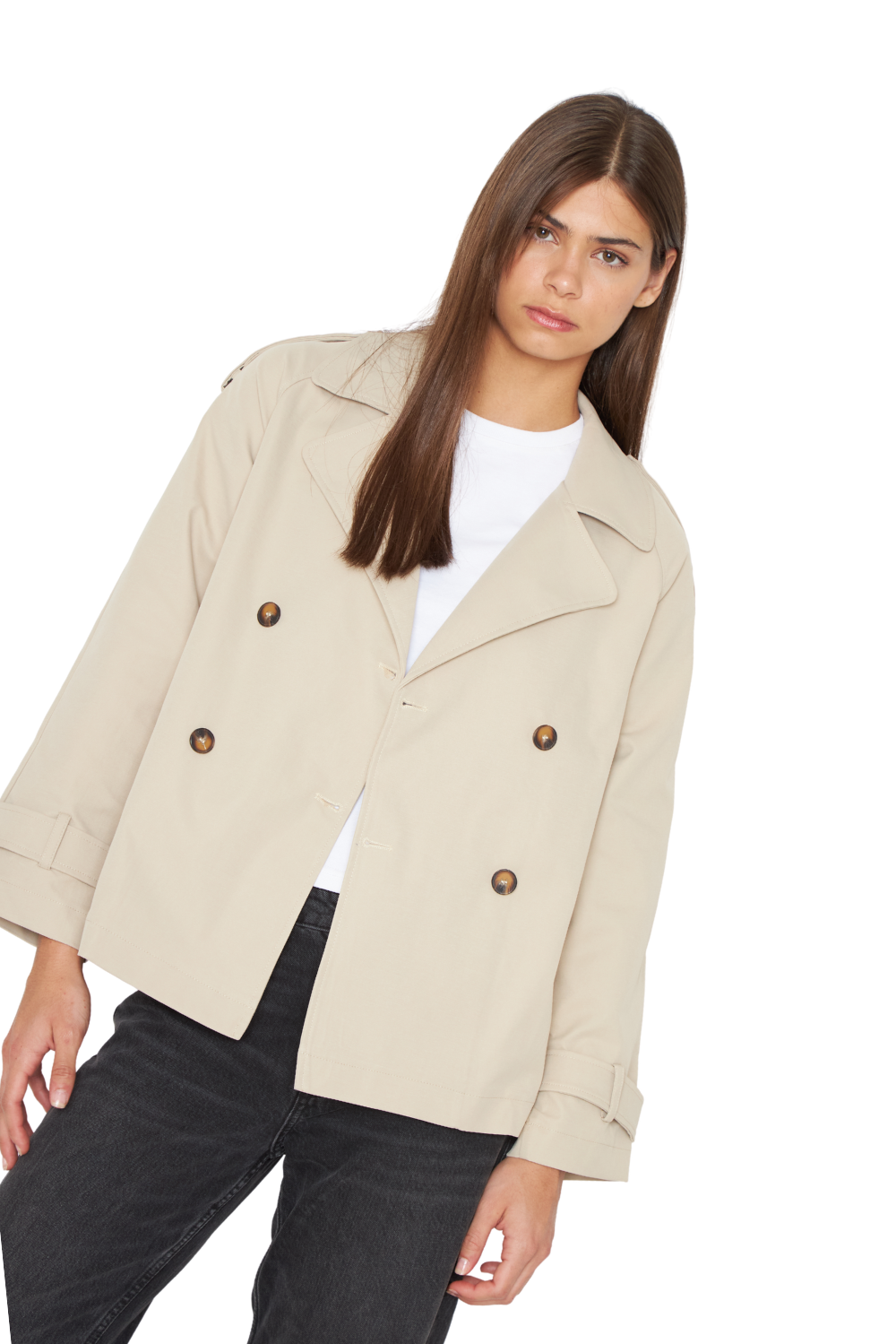 Trench Coat Stone crudo