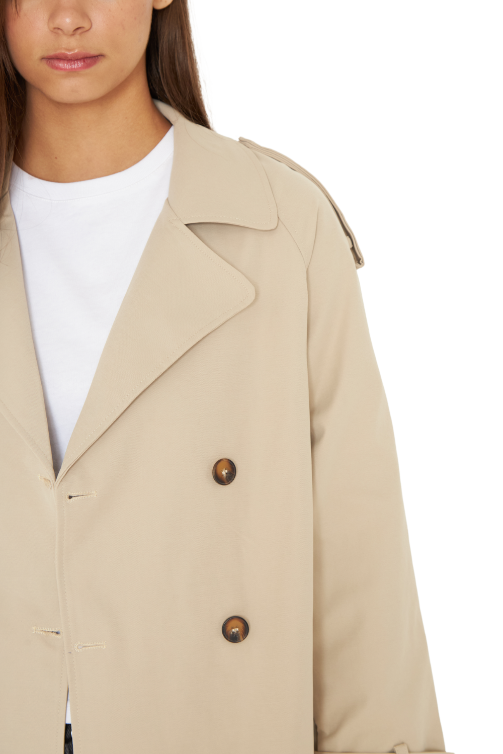 Trench Coat Stone crudo