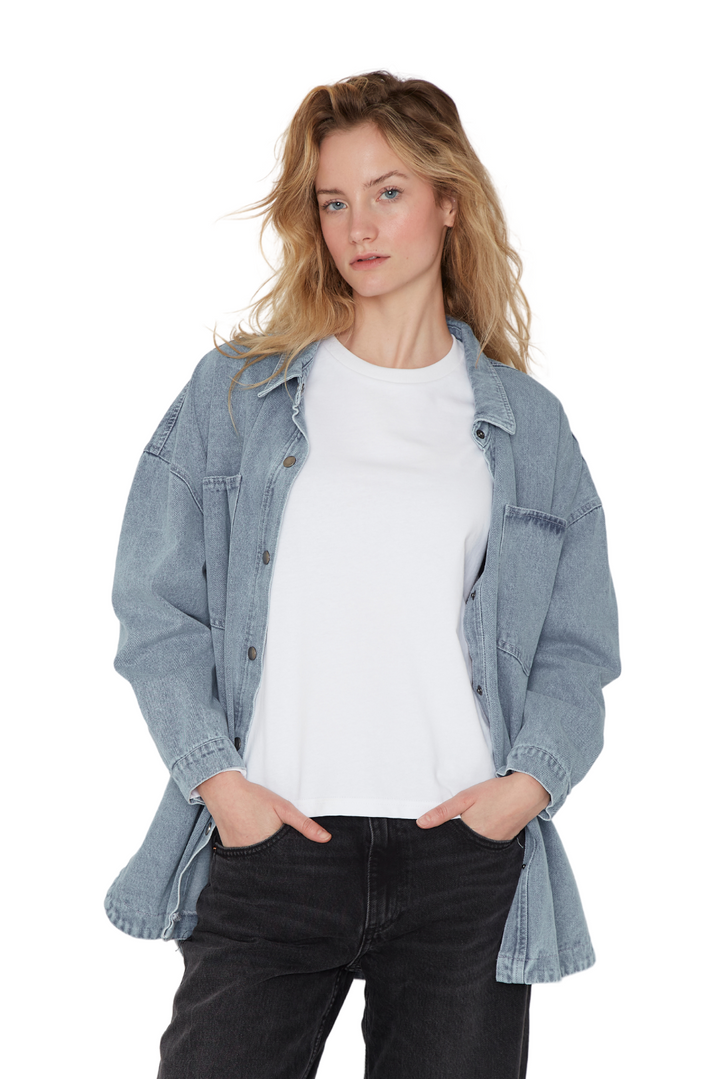 Chaqueta Denim azul