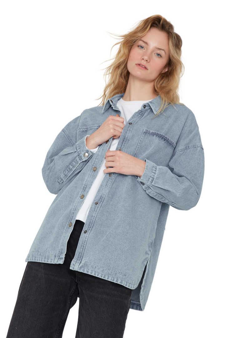 Chaqueta Denim azul
