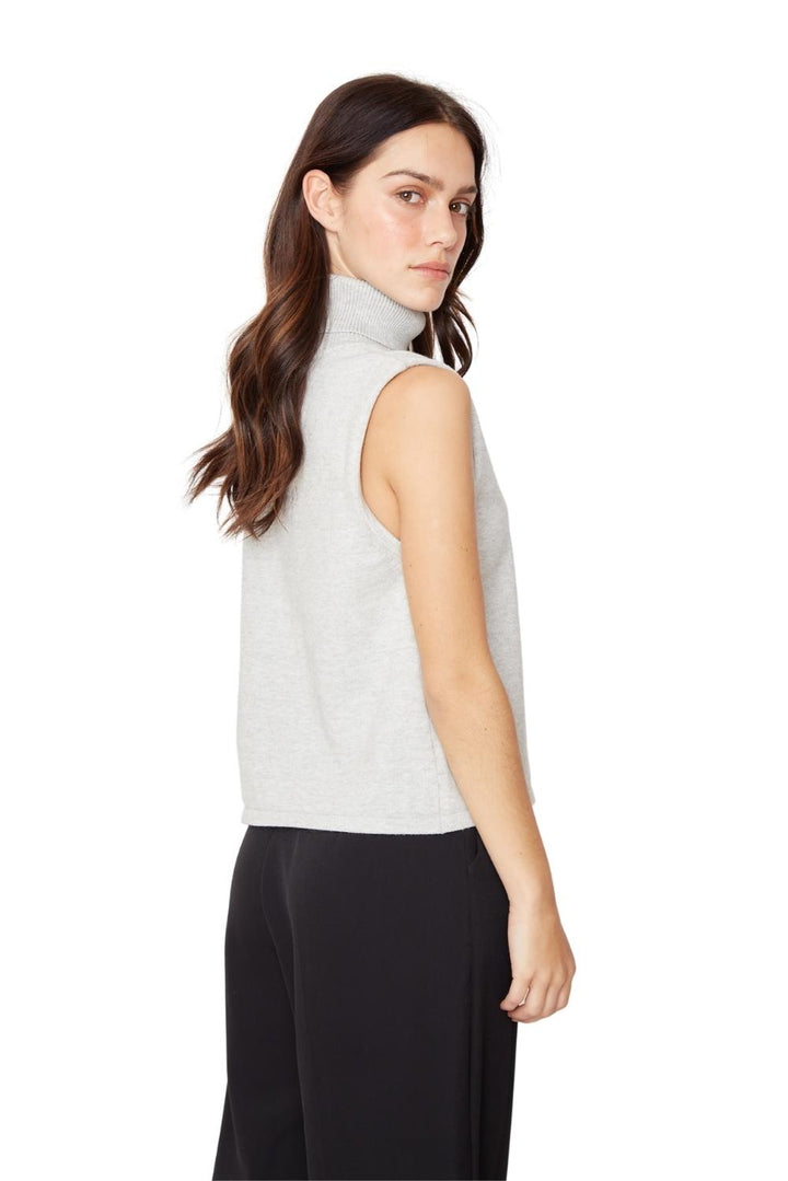 Chaleco Manu sin manga gris