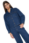 Chaqueta Josefa azul índigo