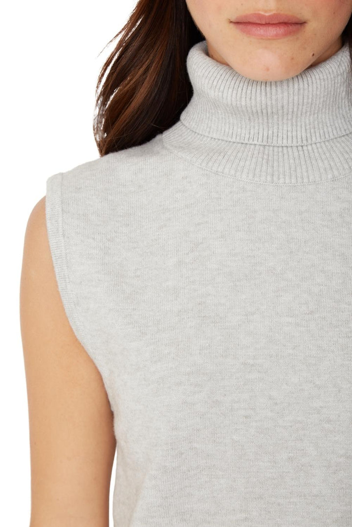 Chaleco Manu sin manga gris