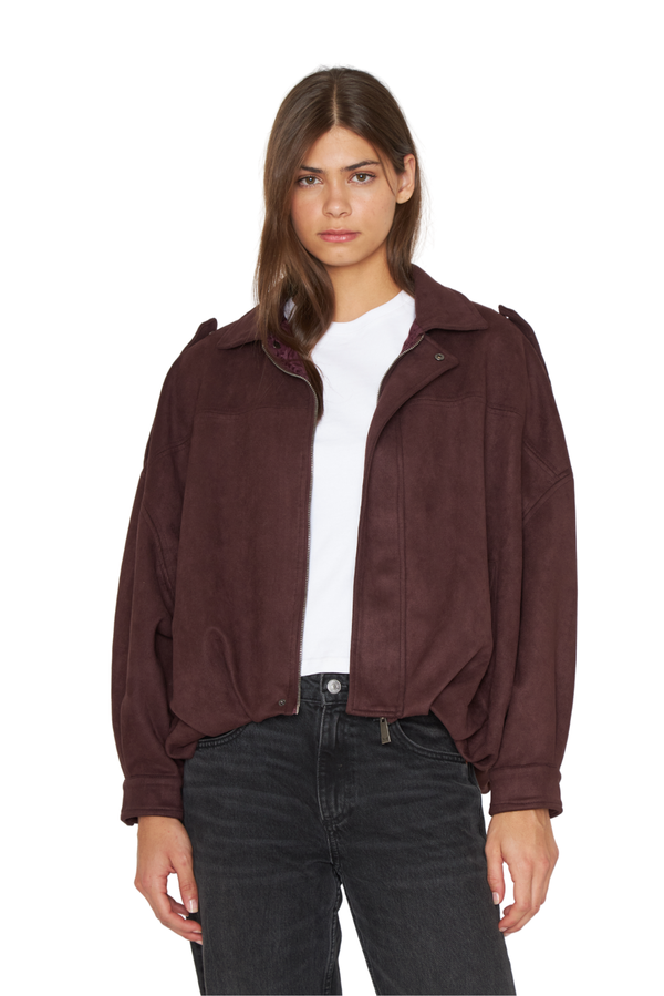 Chaqueta Lola burdeo