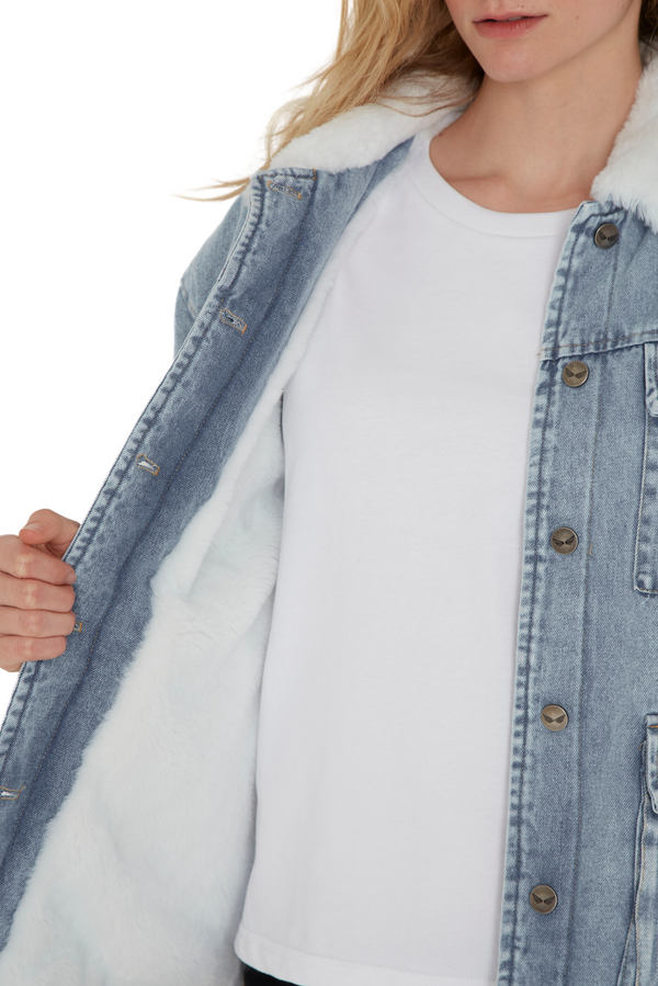 Chaqueta James denim azul