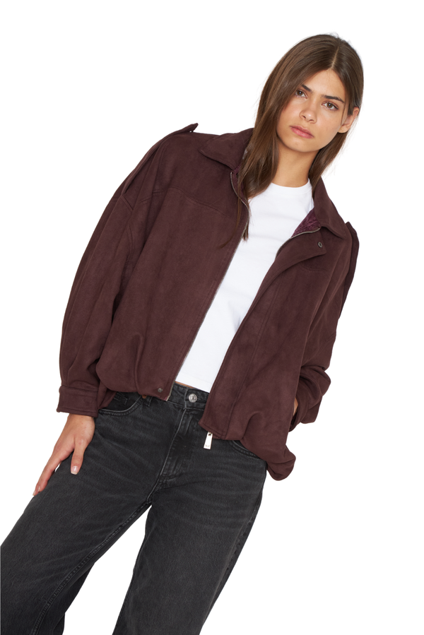 Chaqueta Lola burdeo