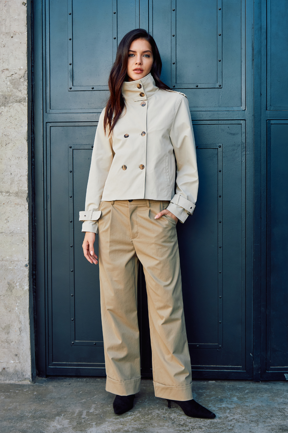 Pantalón Harper crudo