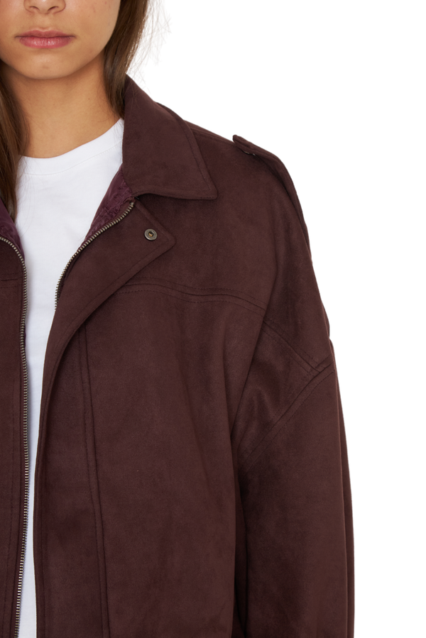 Chaqueta Lola burdeo