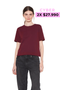 Polera Jacinta burdeo