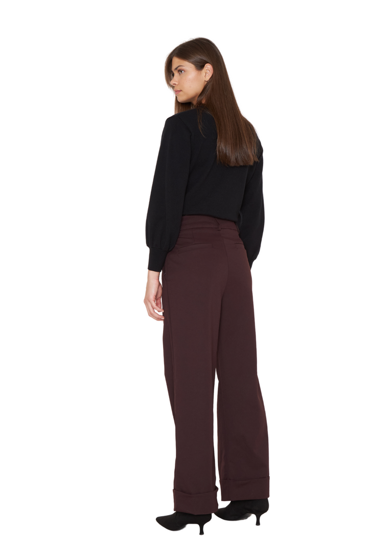 Pantalón Harper burdeo