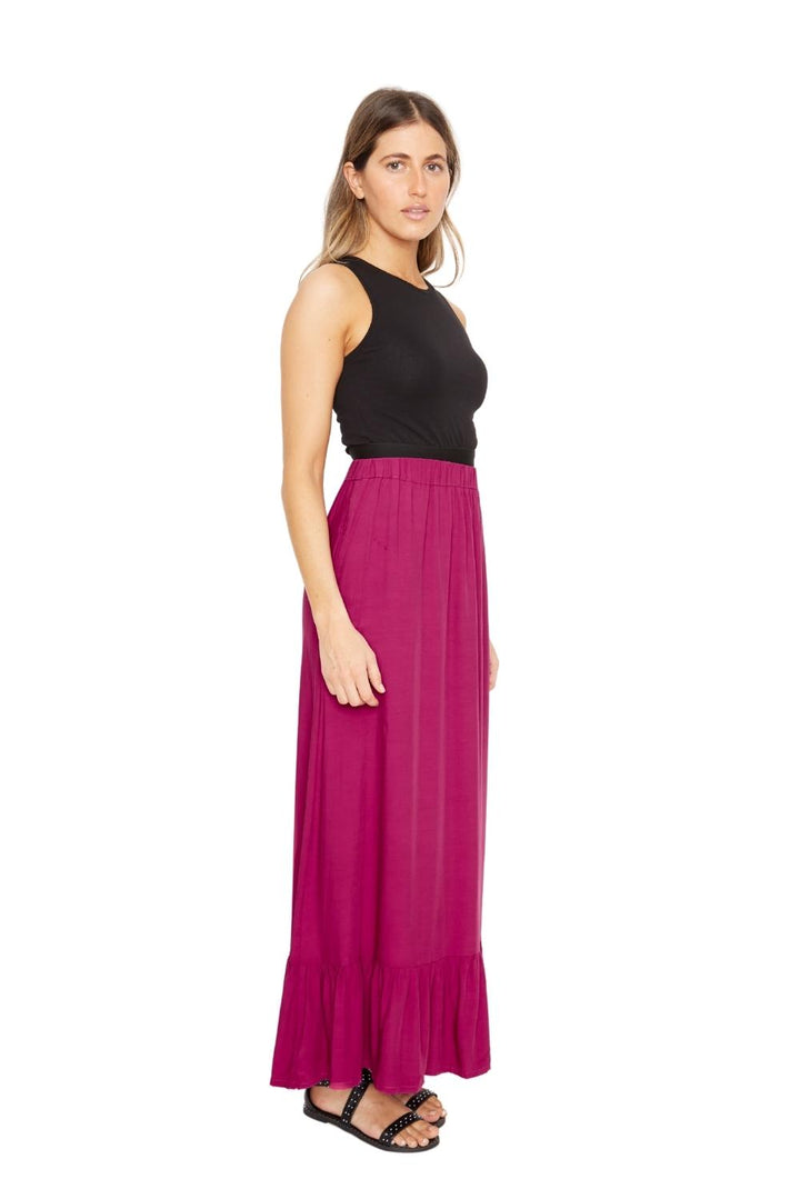 Falda Ana fucsia