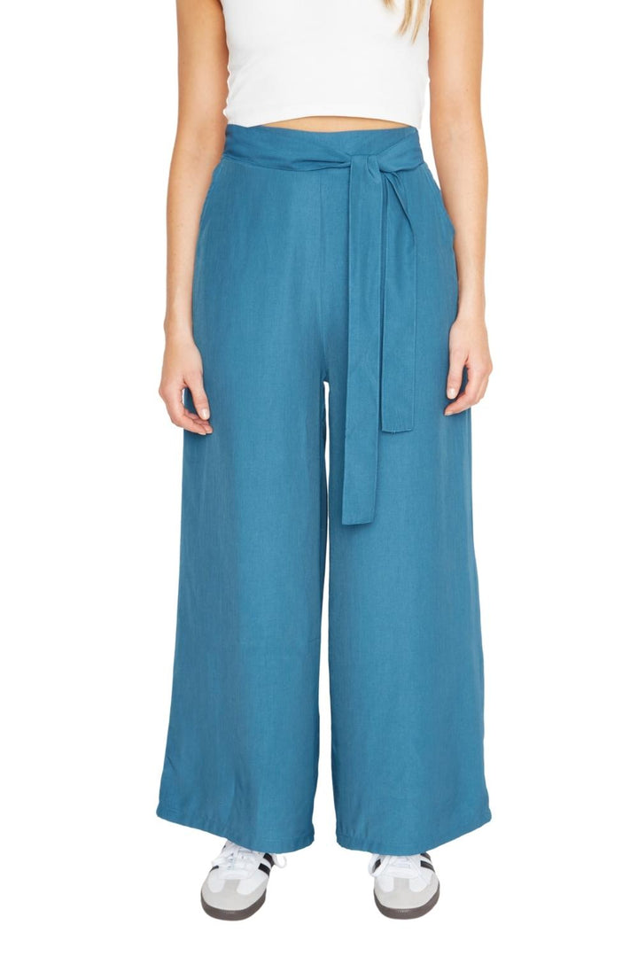 Pantalón Greta largo III petróleo