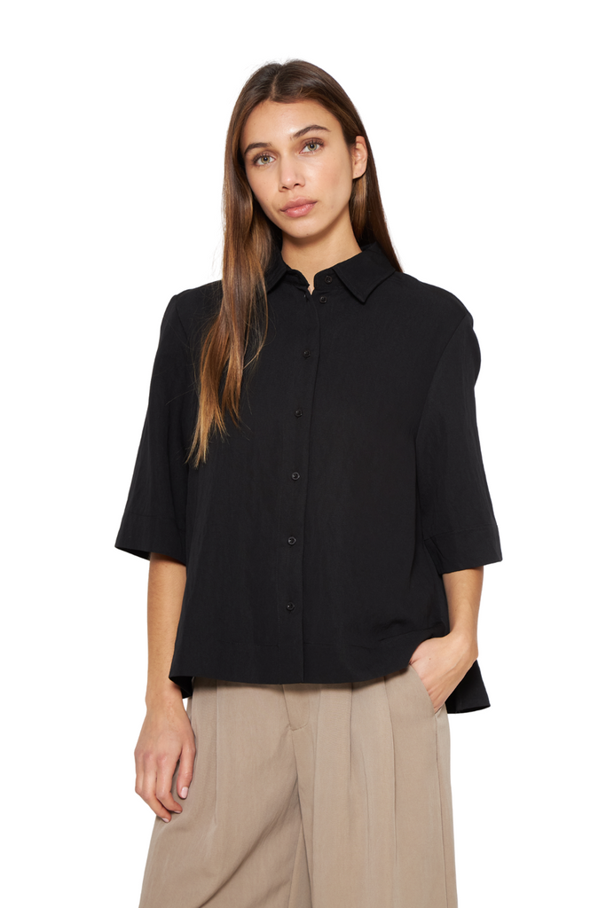 Blusa Lena negra