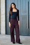 Pantalón Harper burdeo